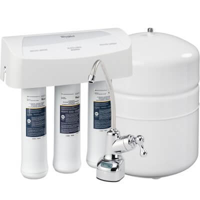 Whirlpool reverse osmosis filtration system